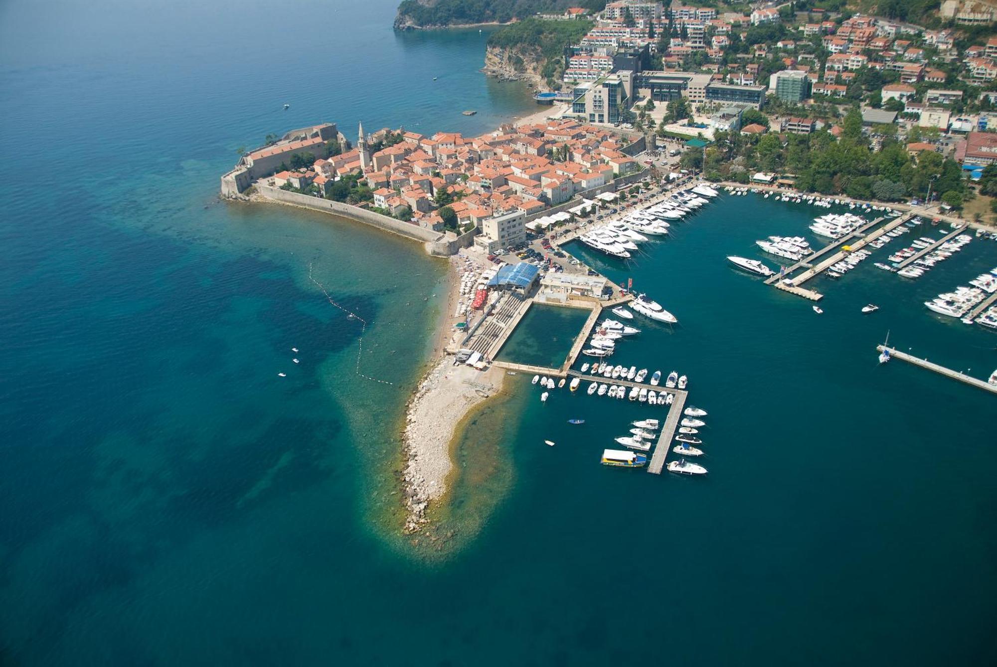 Hotel Adria Budva Bagian luar foto